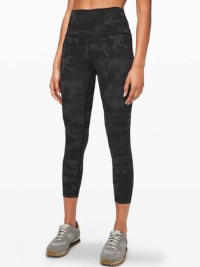 Lululemon Wunder Under High-Rise Tight 25” Luxtreme Incognito Camo Multi Grey